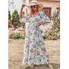 ANRABESS Womens 1/2 Sleeve Beach Wedding Guest Maxi Dresses 2025