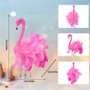 Pink Flamingo Christmas Tree Topper, Fluffy Feather Flamingo Tree Topper,