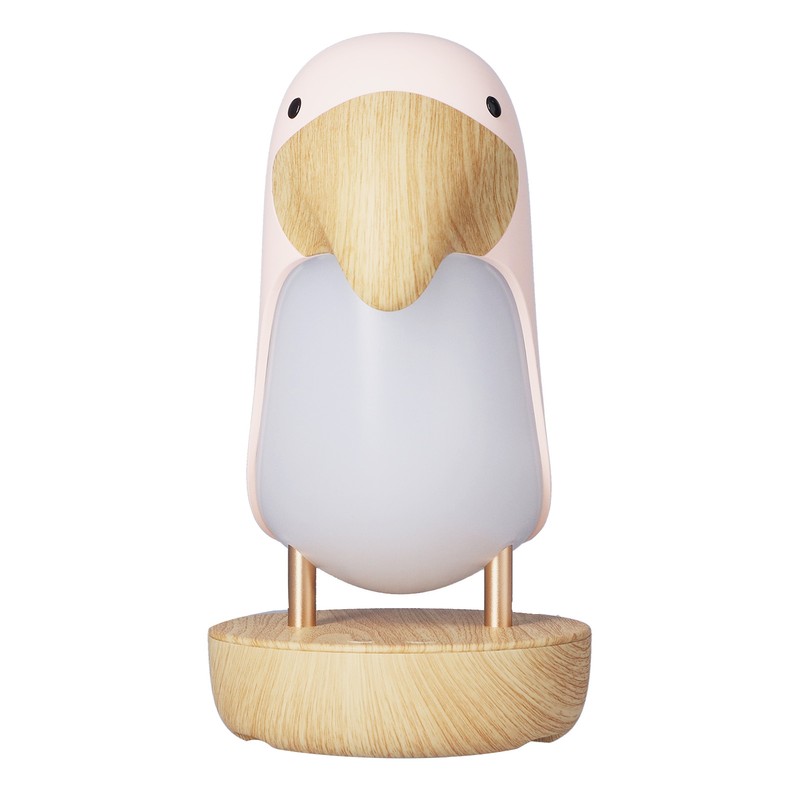 Innovative Bird Night Lamp ABS Breathing Night Light USB Charging