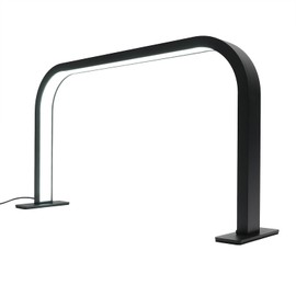 CNCEST Nail Desk Lamp, 36W Table Nail Tech Light, 10 Gears Brightness Gears Nail Light for Desk, Nail Lamp for Beauty Salons, Nail Salons, Facial Spas, Homes (Black)