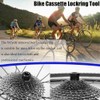 HayLniXy 2PCS Bike Cassette Lockring Tool Multifunctional Freewheel Remover Tool