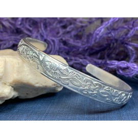 Unbranded NEW PEWTER Celtic Knot Cuff Bracelet Irish Scottish Bangle Ireland Scotland