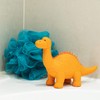 My First Diplodocus Dinosaur Orange Natural Rubber Teether or Bath