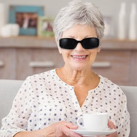 Healeved 5 Uds Gafas de Portátiles Estenopeicas Ojos Ejercicio Corrección Gafas para El Cuidado de Los Ojos para Exteriores