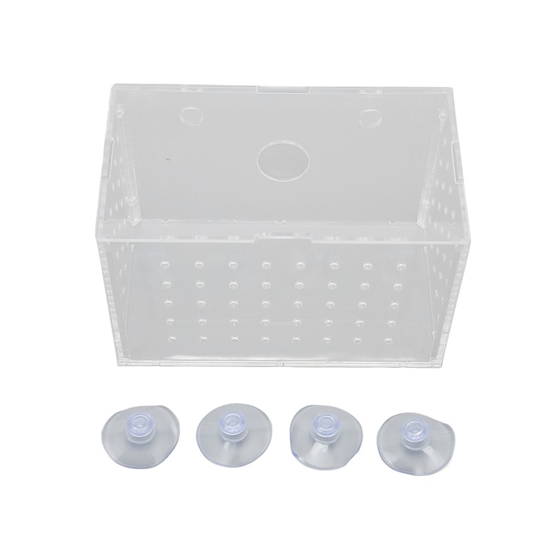 Fish Breeder Box High Transparency Acrylic Hatchery Incubator Tank with