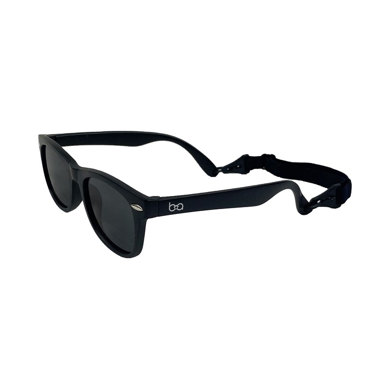 Baby Sunglasses with Flexible Frame and Adjustable Strap, Polarized -