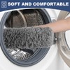 AOOWU Absorbent Toilet Mat, 40x50 cm U-shape Non Slip Dry