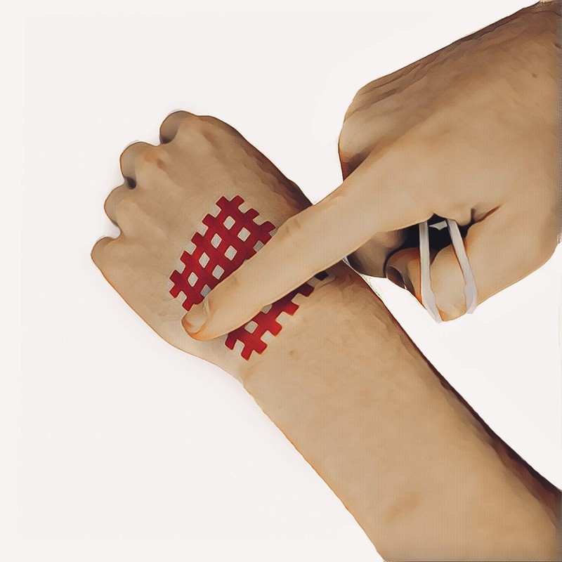 Ziatec Cross-Tapes with 102, 204 & 306 Plasters, Grid Tapes,