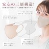[シシベラスポーツ] 『2026改良モデル』 マスク 立体 不織布 56枚 3D バイカラー 立体マスク 花粉対策