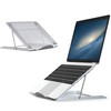 NTEK Adjustable Laptop Stand with Mesh Ventilation—Foldable & Portable Laptop