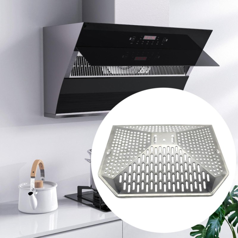 Qianly Range Hood Filter Replacement Hexagonal Outer Filter Mesh Range