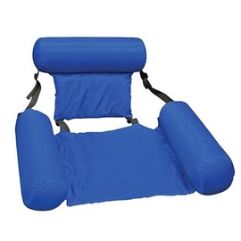 Poemtian Inflatable Pool Float Hammock,Pool Float Inflatable Water Hammock Floating Bed Lounge Chair,Beach Swimming Pool Water Sports Hammock,Summer Foldable Floating Row Chair