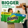 Bounty Select-A-Size Paper Towels, 6 Double Rolls, White, 90 Sheets