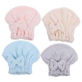 MERRYHAPY Fast Drying Cap Microfibre Hair Towel Wrap Sleep Hair Towel Dry Wrap for Quick Dry