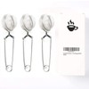 Snap Ball Tea Strainer with Handle (3 Pack) for Loose