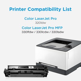 218A W2180A Toner Cartridges 4 Pack for Color LaserJet Pro
