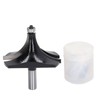 Roundover Router Bit 1/2in Shank 1/2x3‑1/2 Tungsten Carbide Round Over
