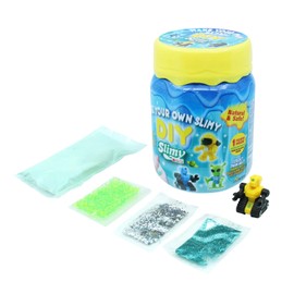 SLIMY DIY Collectible Space - 500 g Original Slimy Slime Play Mass, Fun for Children, DIY Slime Including Fun Collectible Figure, Elastic Play Clay (Toy from 5 Years)