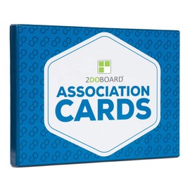 2DOBOARD 45 Coaching Picture Cards for Training, Workshops and Teams – Large Format: 21 x 15 cm (A5) – Coaching Cards – With the help of these emotion cards, you will find conversations much easier!
