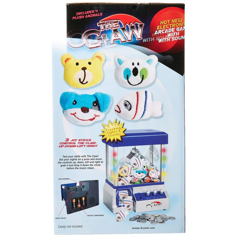 Define Essentials Claw Machine - Arcade Mini Toy Grabber Machine