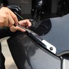 KAKABAS Front Road Glide Windshield Side Trim, Split Windscreen Side