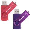 SIMMAX USB Flash Drives 2 Pack 32GB Memory Stick Swivel