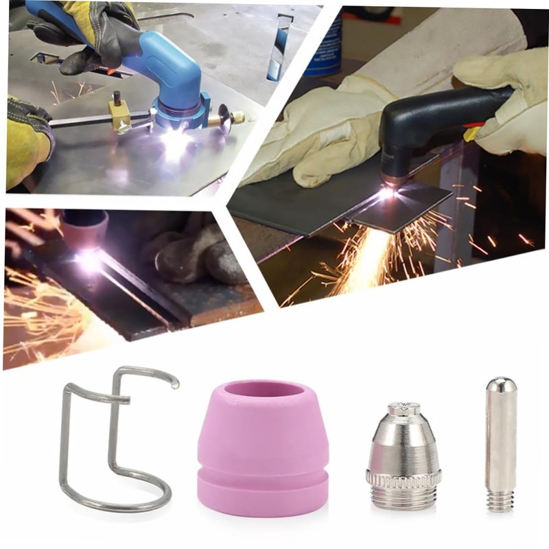 SHINEOFI 1 Set Plasma Cutter Accessories Kit for Welding Torch