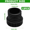 12Pcs Light Socket Covers, Safety Cap Plugs for String Lights,