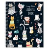 Smarty Cats Large Print Address Book, 56 Pages, Big 7