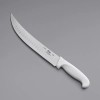 Choice Granton Edge Cimeter Knife with White Handle (select size