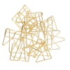 100PCS Metal Crown Paper Clips Multifunctional Rustproof Electroplating Process Prevent