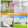 Alipis Portable Outdoor Clothesline Elastic Drying Rope Hooks for Camping