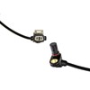 1 x ABS sensor wheel rotation sensor rear axle on
