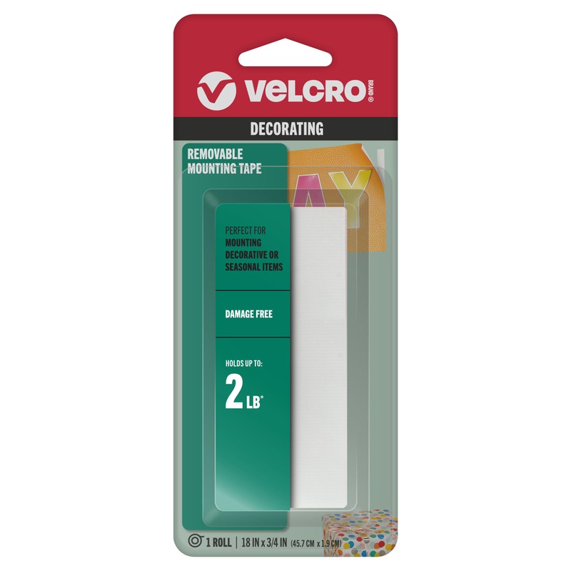 VELCRO Brand "VELCRO Brand - Removable Mounting Tape, Damage-Free Decorating,