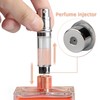 muilsae AF02DB Leather Perfume atomiser, 5ml Bottom Fill Travel Perfume