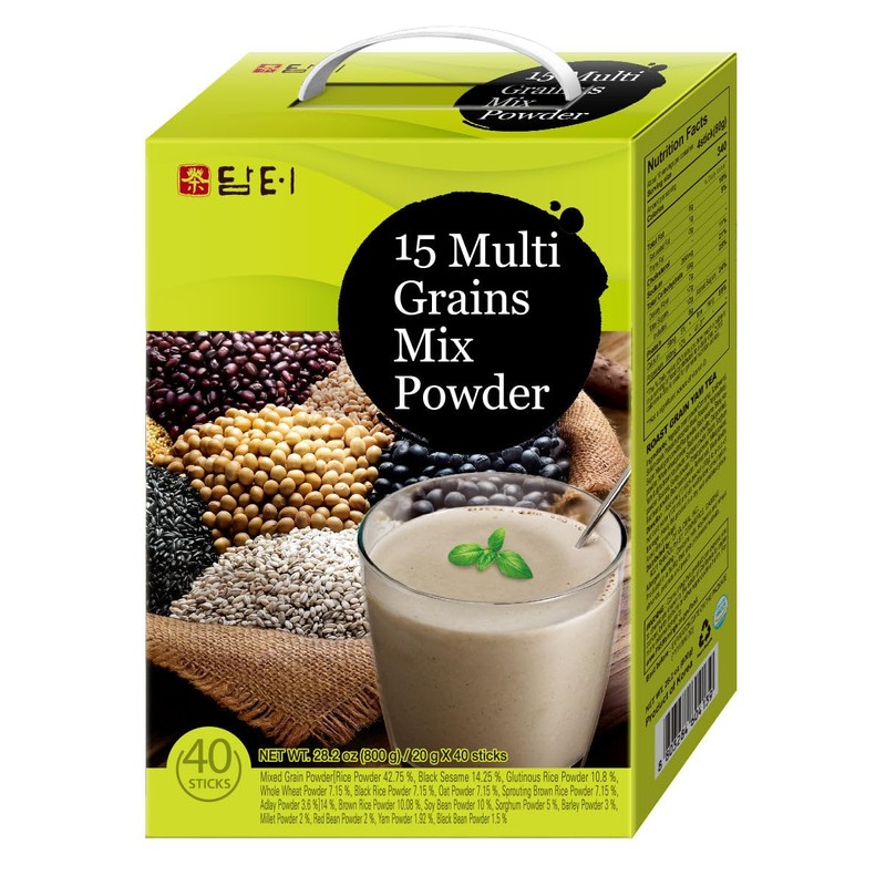 Damtuh Korean Grain Drink Mix Bundle – 15-Grain Misugaru Powder