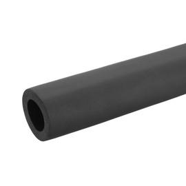 PATIKIL 1-11/16" (43mm) ID x 3.3Ft x 0.51" Pipe Insulation Foam Tube, Pipe Cover Wrap Roll Bar Tubing for Handle Grip HVAC Air Conditioner Units, Black