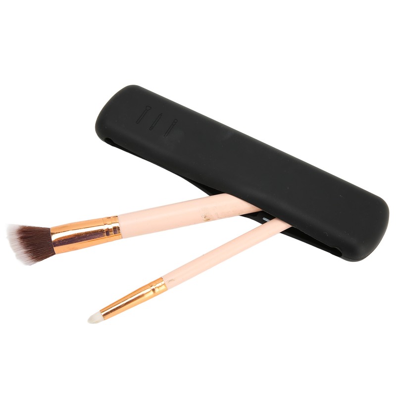 Travel Makeup Brush Holder Portable Fashion Soft Silicone Makeup Tools