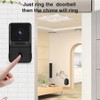 Eacam 1080P High Resolution Visual Smart Security Doorbell Camera Wireless