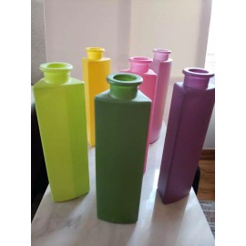 IKEA Bottle Vases - Yellow, Green, Purple, Light Purple, Forest Green, Pink -1pc