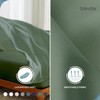 GOKOTTA Queen Size Bed Sheets 6 Piece Set, 100% Rayon