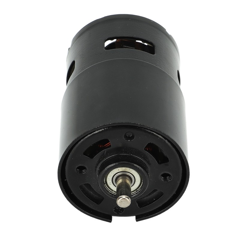 High Torsion DC Motor 12000RPM Round Shaft Fast Speed Red