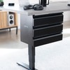 VIVO 16 in Slide Out Dual Tier Storage Drawer, Under
