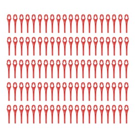 100pcs Replacement Grass Trimmer Blades Lawn Mower Head Cutting Blades Accessory