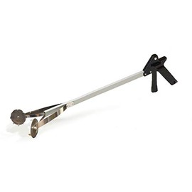ArcMate EZ Reacher Outdoor Stainless Steel Poultry Picker Pick Up Tool, Features Metal Tooth Discs, 36 Inches (7490-00)
