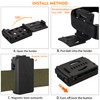 MUTUACTOR 1 PCS Magnetic Tool Belt Clip,Anti-Slip Heavy-Duty Magnetic Mount