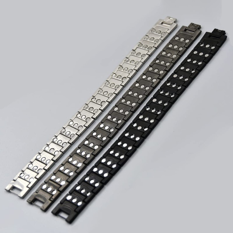 Vicmag 3X Magnetic Bracelet Men Titanium Steel Bracelet Ultra Strength