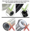 YSIL 10AN Hose End Fitting Female Fit for Braided Fuel