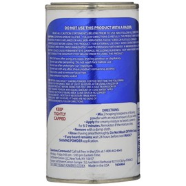 Magic Shaving Powder Blue Regular Strength 5 oz (Pack of 5)