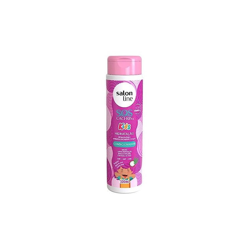 Salon Line Kids Curl Hair Conditioner, 10.1 fl oz (300